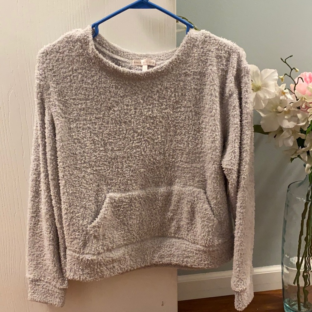 Sincerely Jules fuzzy sweater